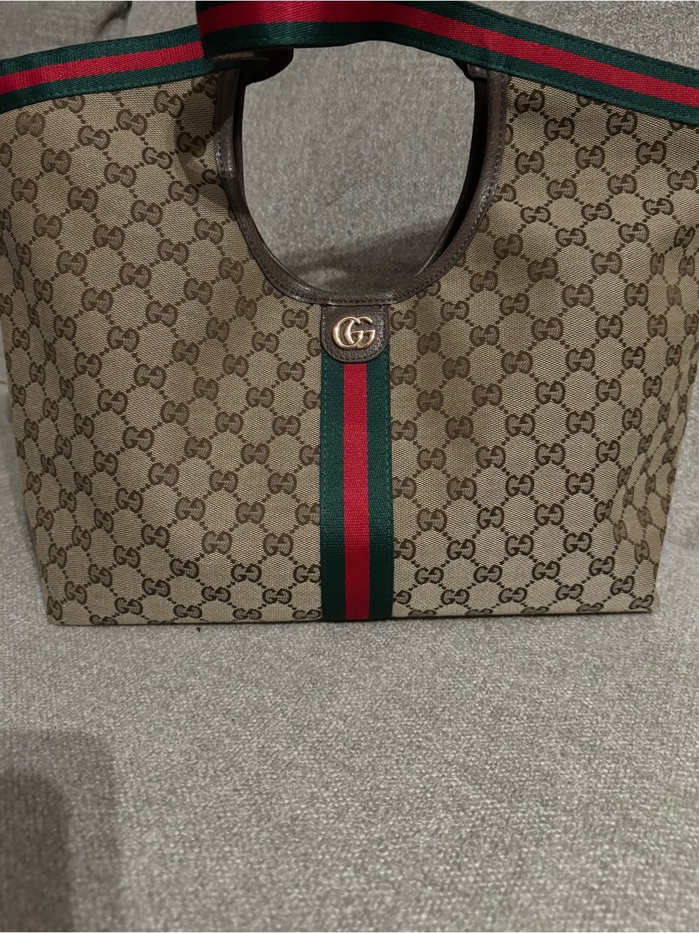 Gucci Giglio Handbag And Pouch